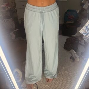 Light blue sweatpants